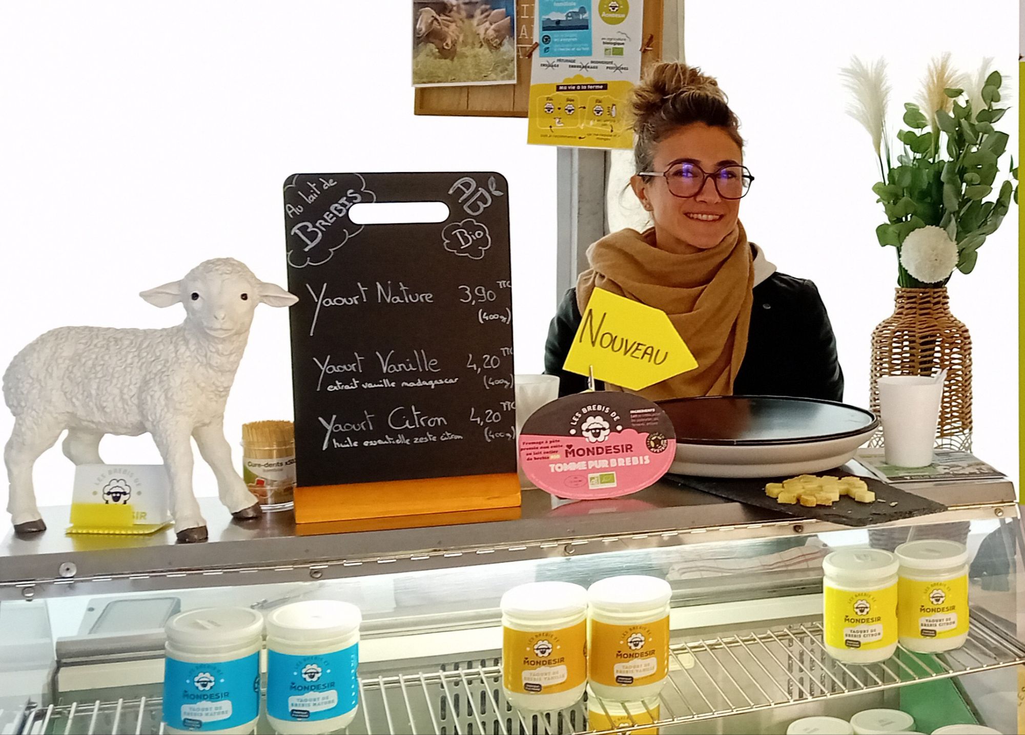 A Mondésir, découvrez l&rsquo;univers velouté de Marielle et ses brebis